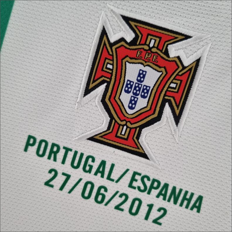 Retro Portugal 2012 Away Long Sleeve Jersey