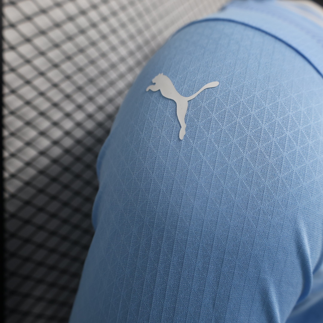23/24 Manchester City Home Long Sleeve Jersey - Player Version