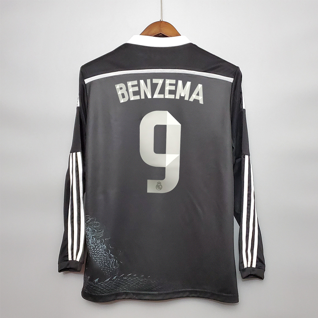 Real Madrid Retro 14-15 Third Away Long Sleeve Jersey