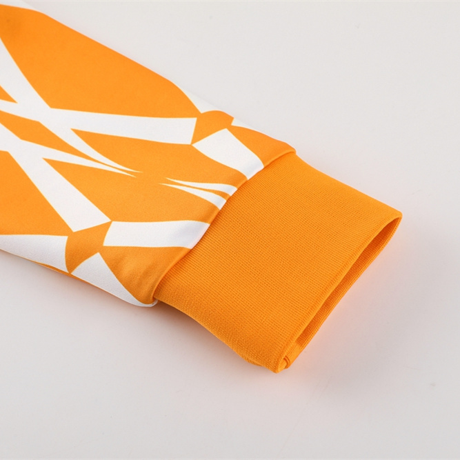 Cote d'Ivoire 23-24 Jacket Training Tracksuit - Orange & Black