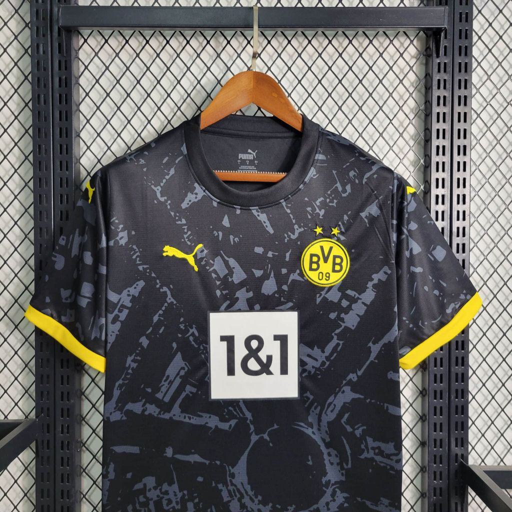 BVB Dortmund 23-24 Away Jersey - Fans Version