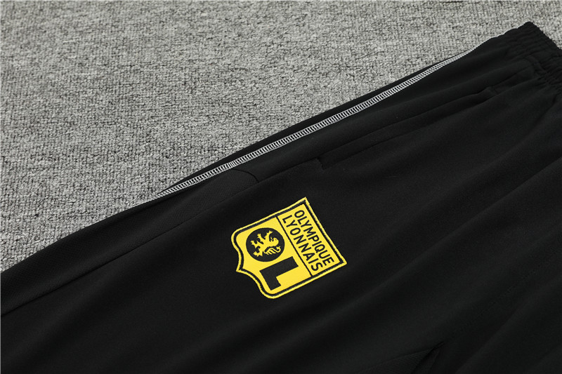 Lyon 23-24 Long Sleeve Training Set -Black