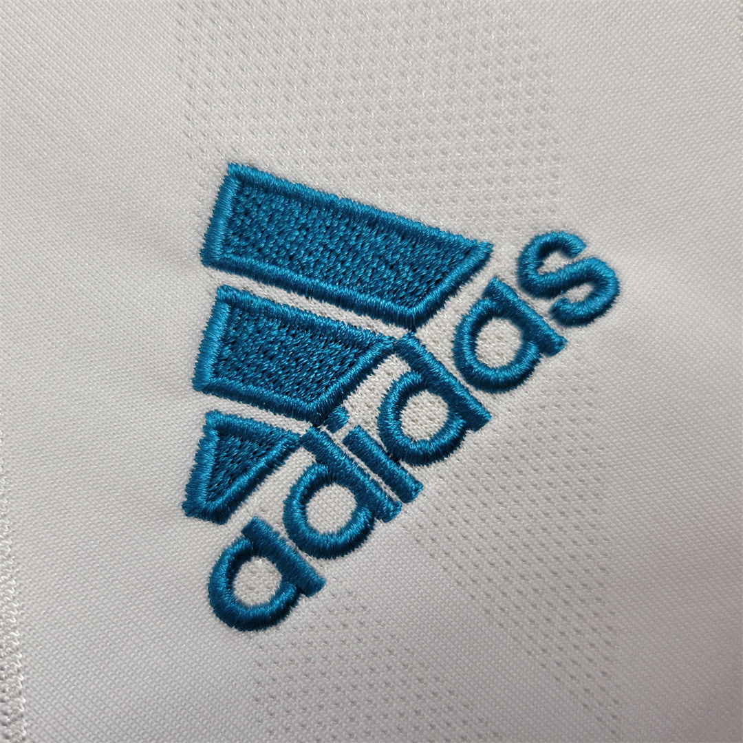 Retro Real Madrid 17-18 Home Jersey - with Champions League Final Final