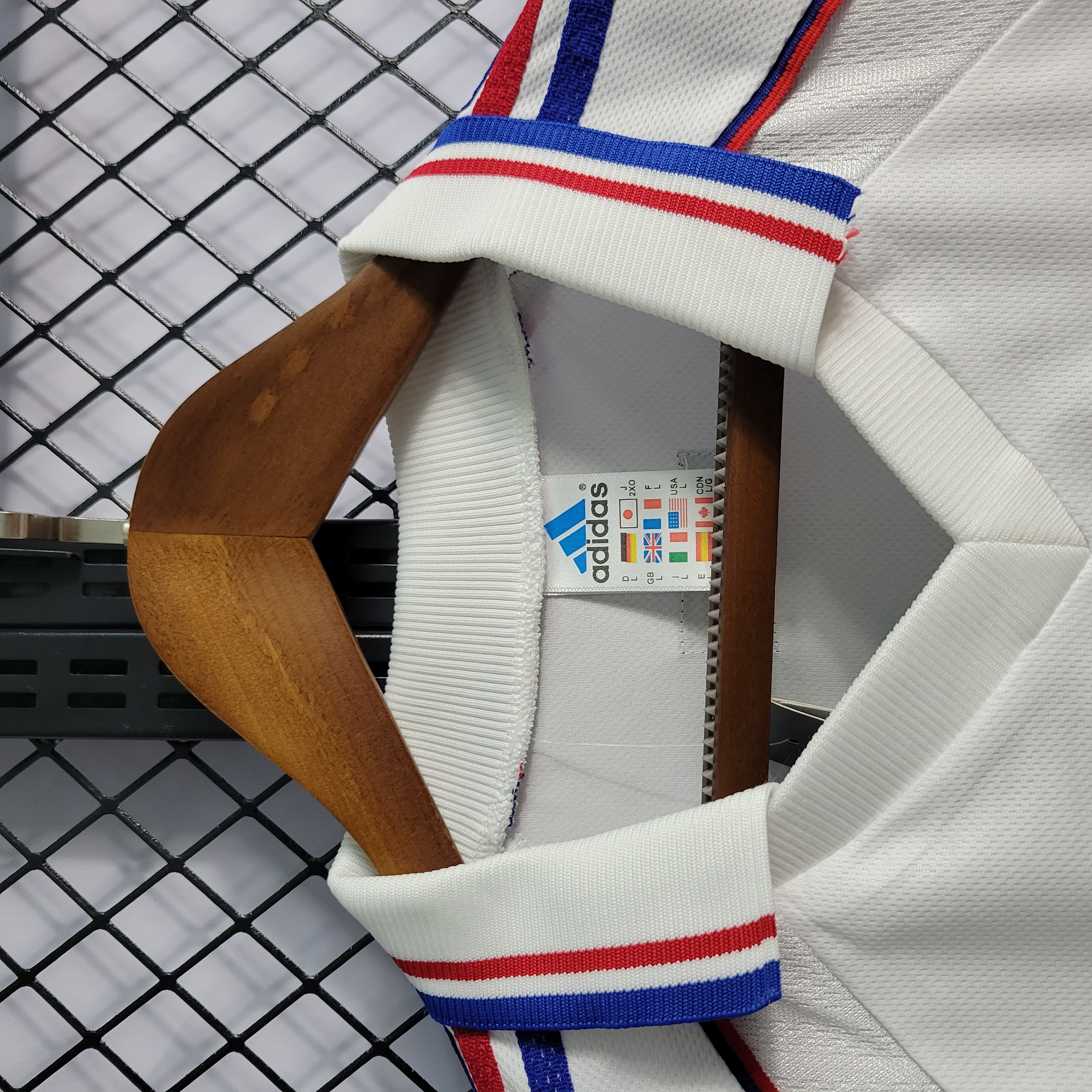 Retro France 1998 Away Stadium Jersey