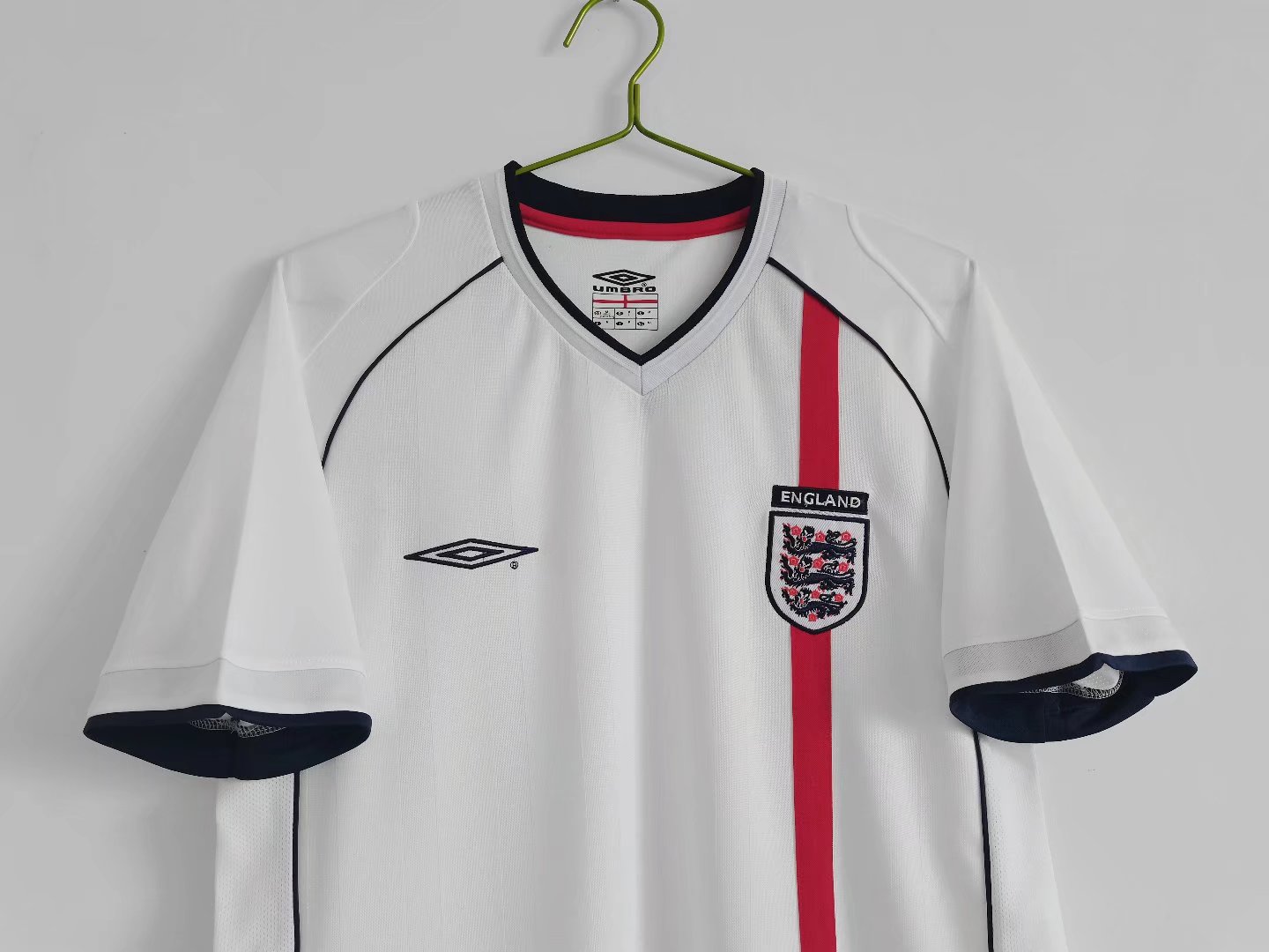 Retro England 2002 Home Stadium Jersey