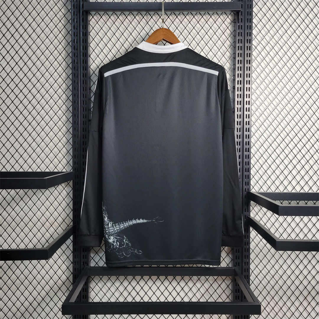 Real Madrid Retro 14-15 Third Away Long Sleeve Jersey