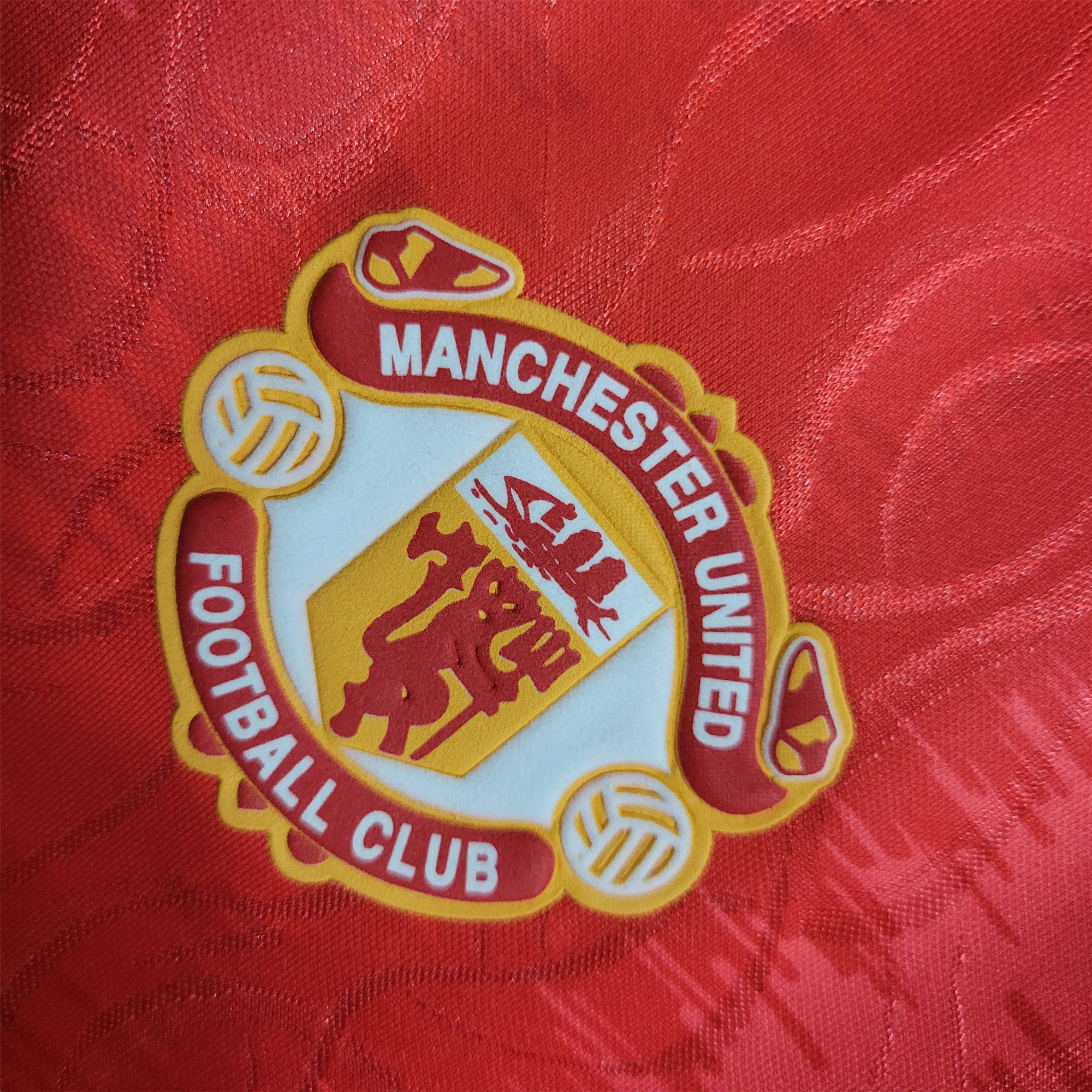 Manchester United Retro 90-92 Home Stadium Jersey
