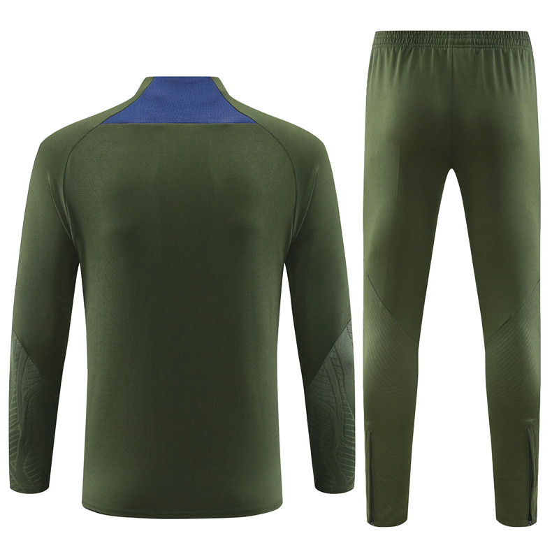 Paris Saint-Germain PSG 23-24 Long Sleeve Training Set -Pitch Green
