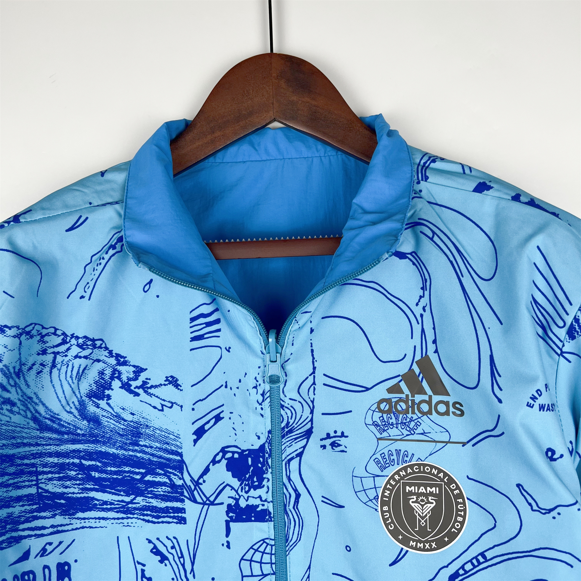 INT M.A.M 23-24 Double Sided Windbreaker - Blue
