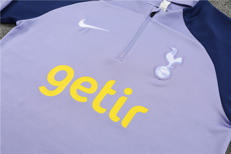 Tottenham Hotspur 23-24 Long Sleeve Training Set -Purple