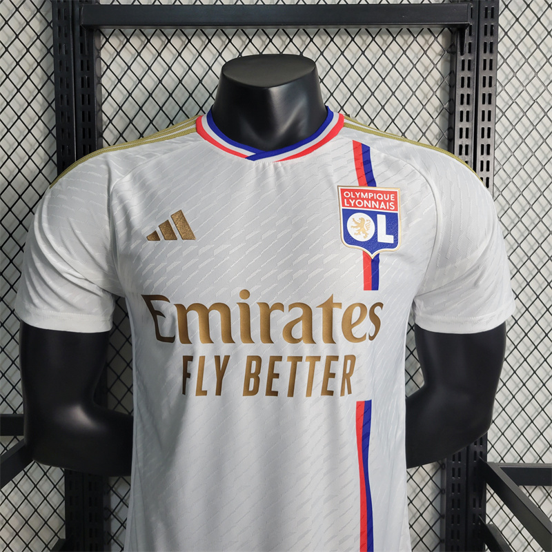 Lyon 23-24 Home Jersey - Player Version