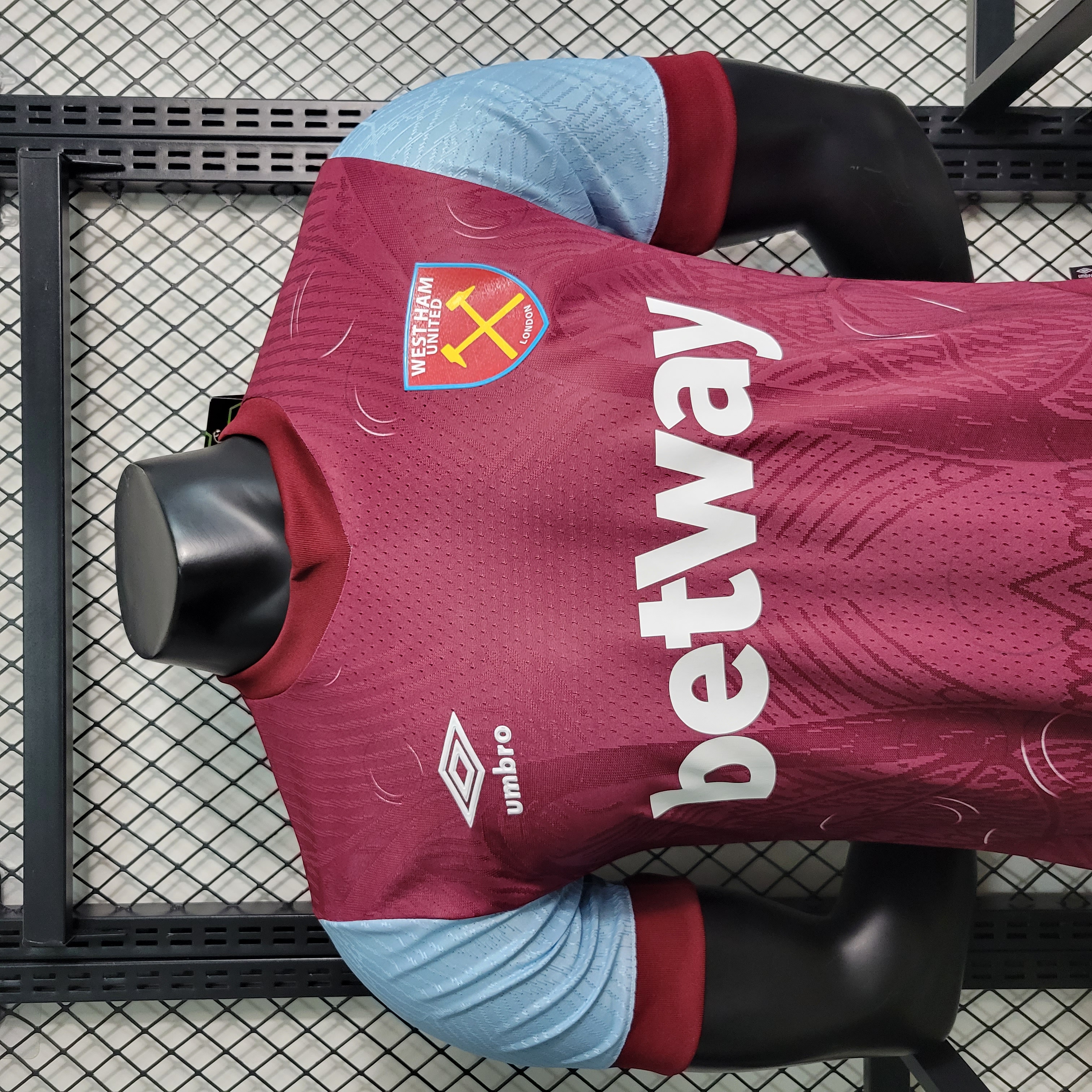 West Ham United 23-24 Home Stadium Jersey - Player Version