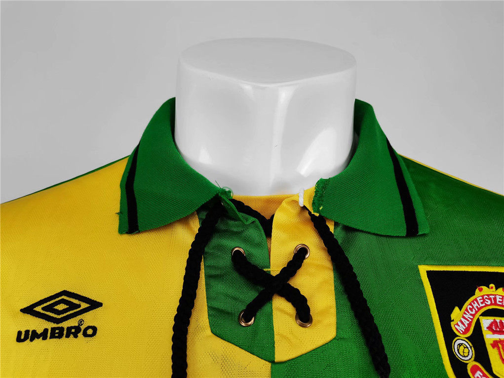 Manchester United Retro 92-94 Third Away Long Sleeve Jersey