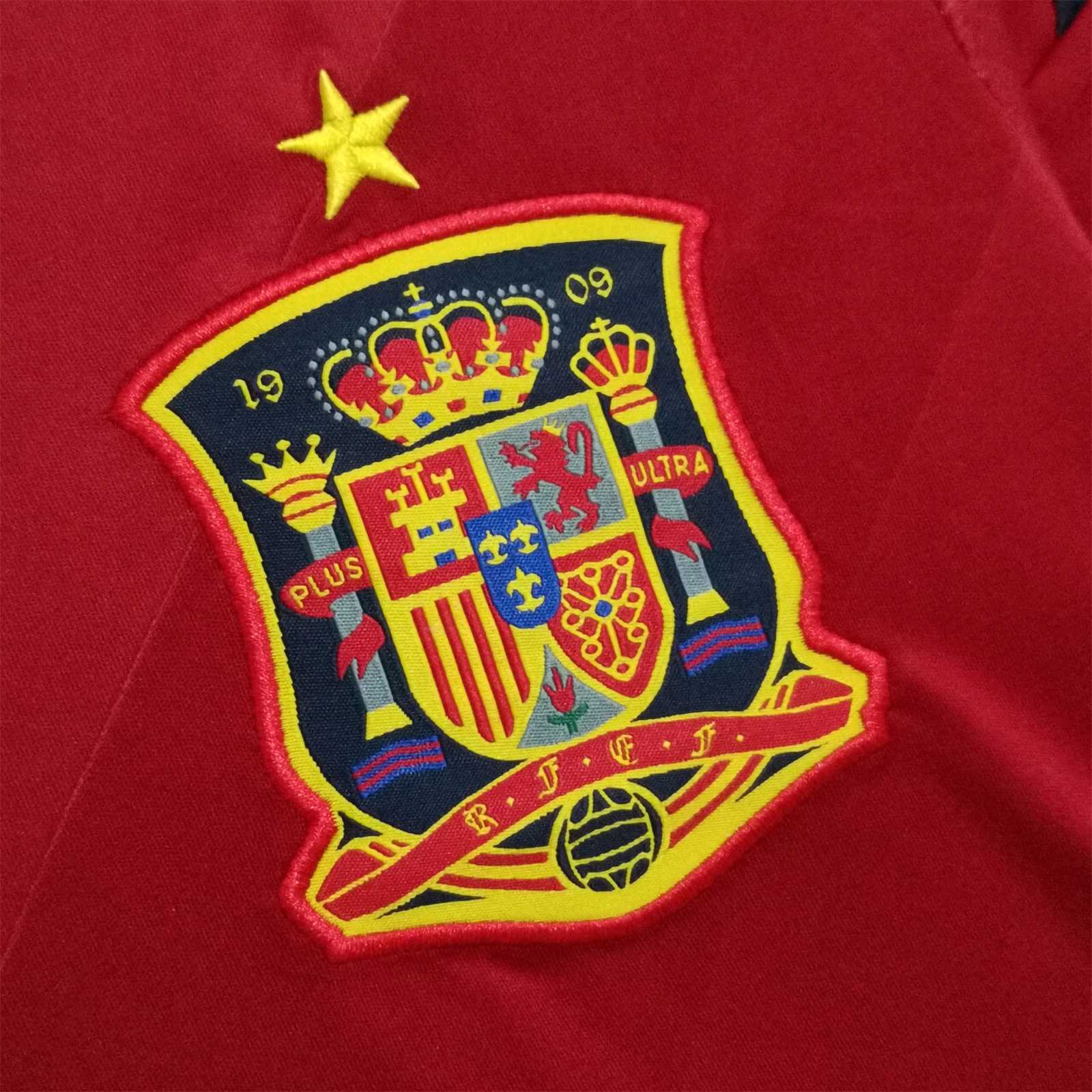 Retro Spain 2012 Home Stadium Jersey