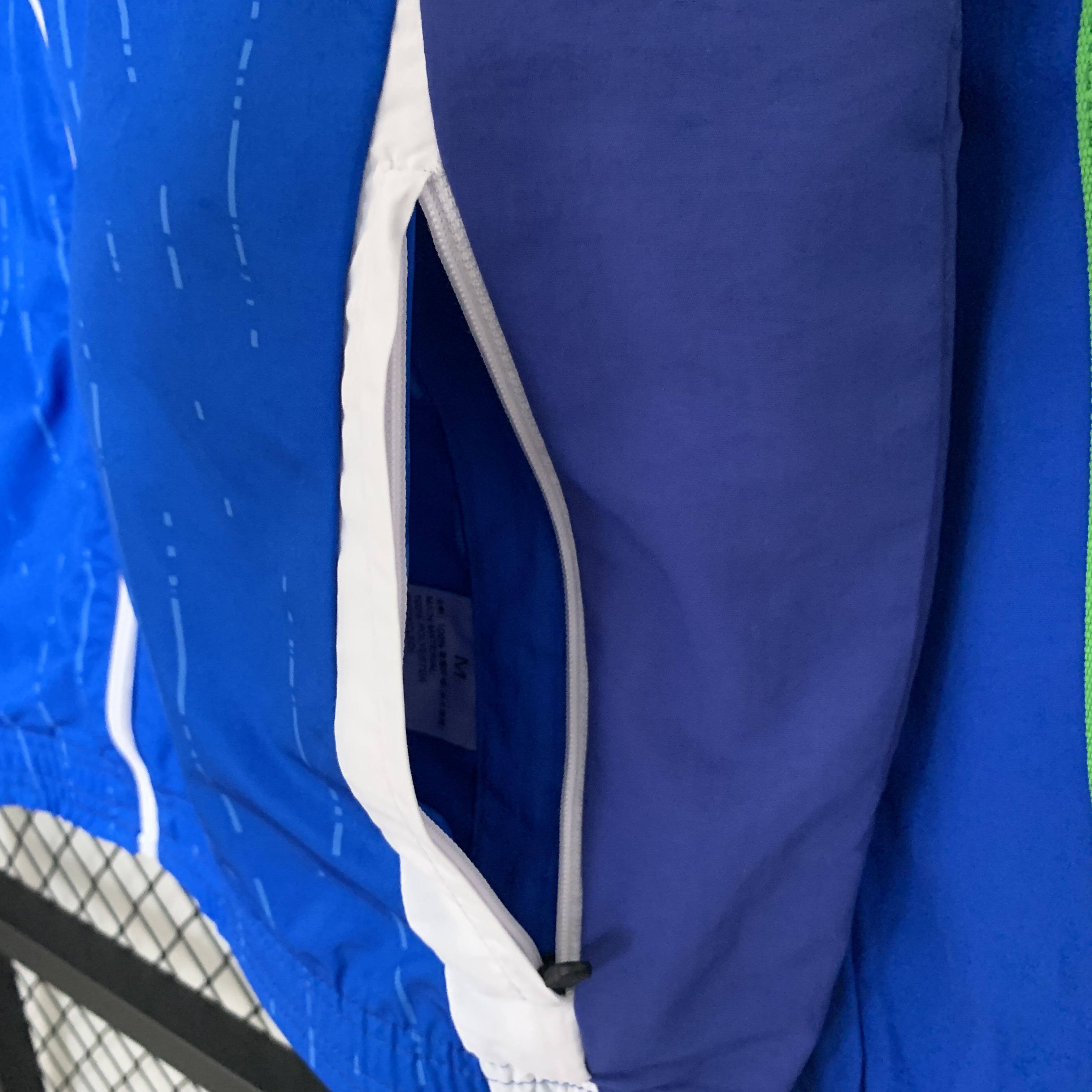 Italy 23-24 Double Sided Windbreaker - Blue & White