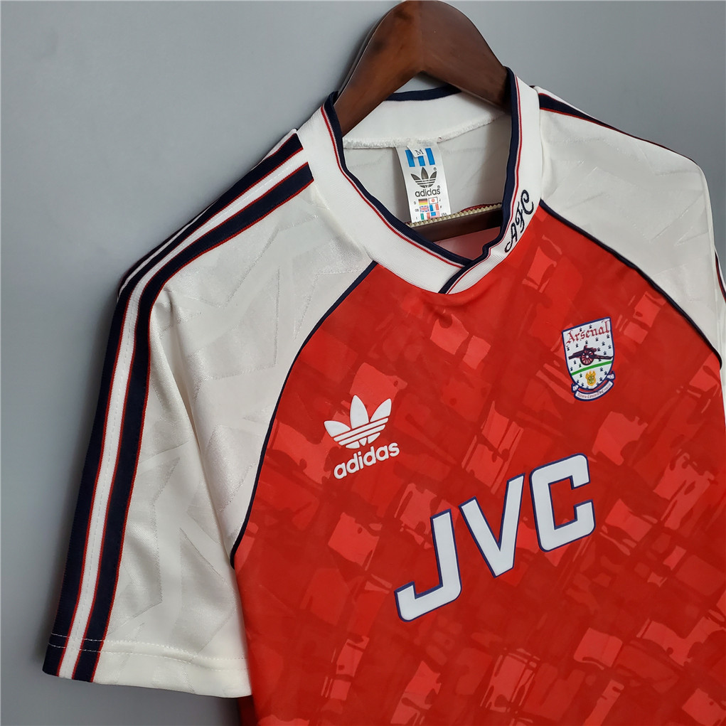 Arsenal Retro 90-92 Home Stadium Jersey