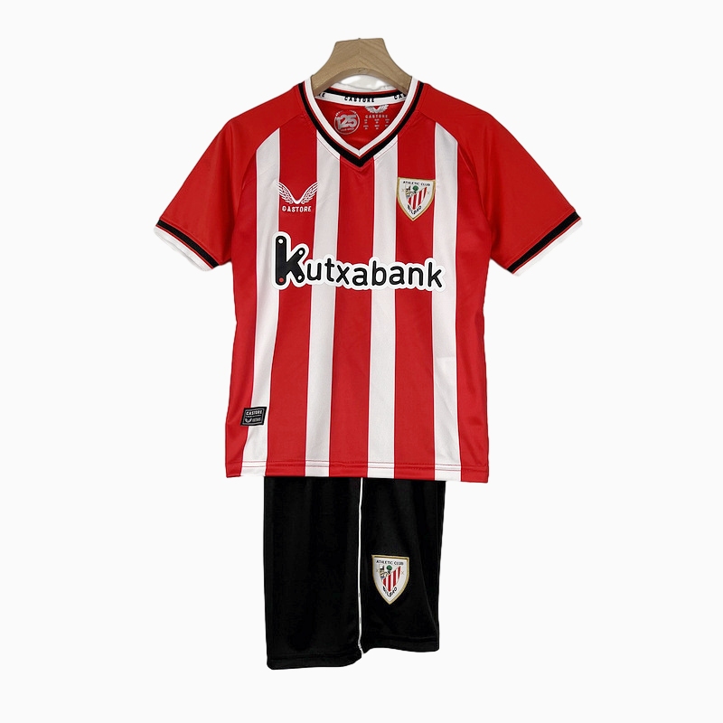 Athletic Bilbao 23-24 Home Stadium Kids Kit