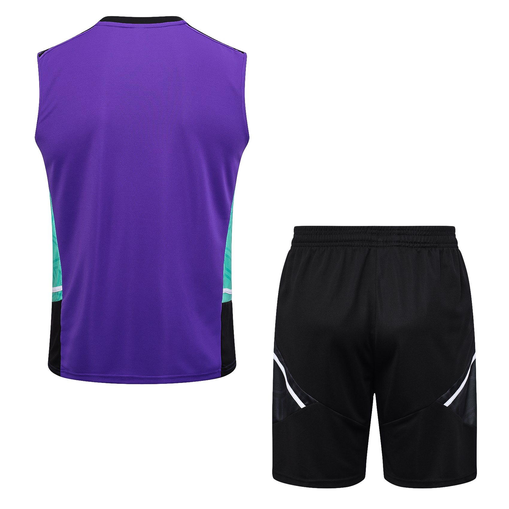 Real Madrid 23-24 Purple Training Vest Suit