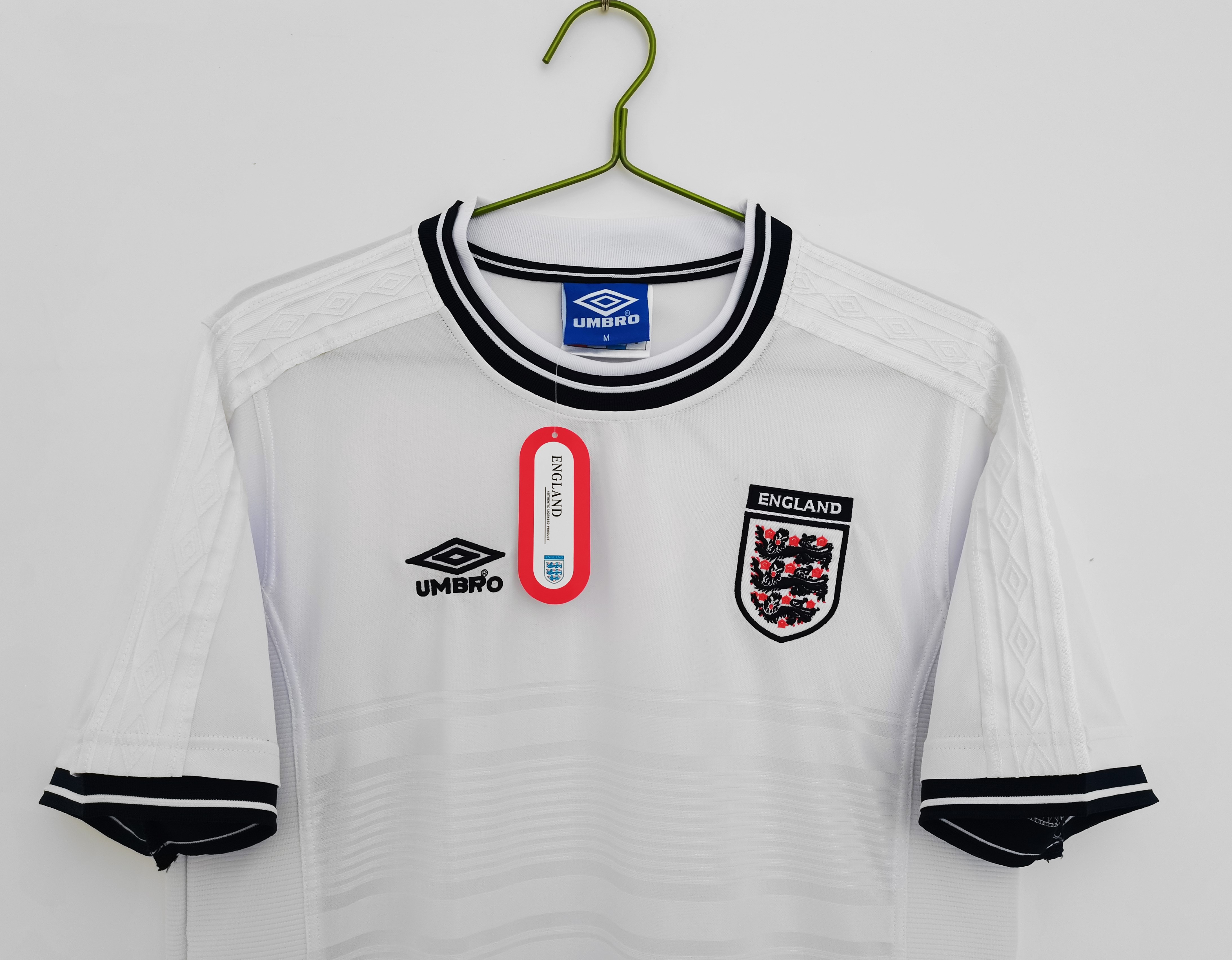 Retro England 2000 Home Stadium Jersey