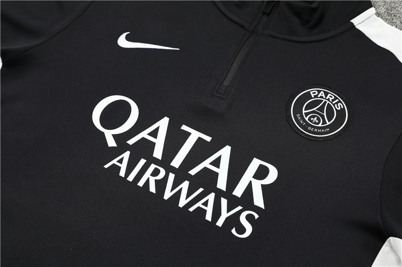 Paris Saint-Germain PSG 23-24 Long Sleeve Training Set -Black