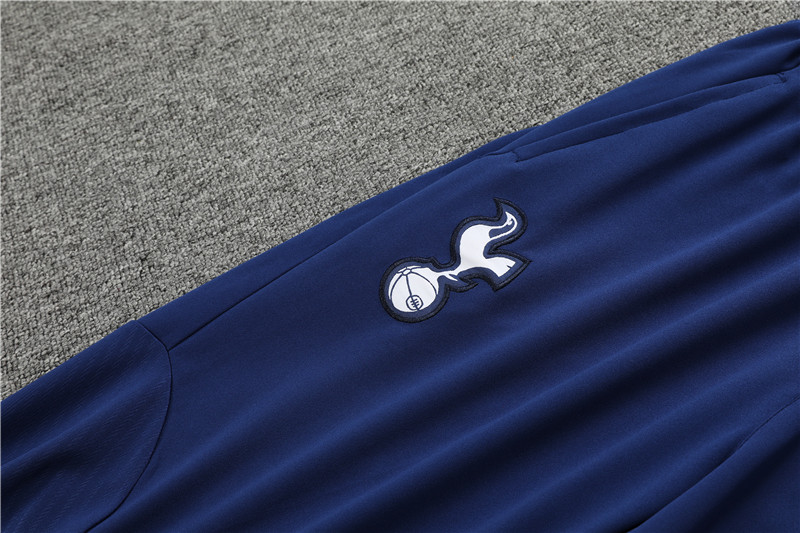 Tottenham Hotspur 23-24 Kids Long Sleeve Training Set Royal Blue
