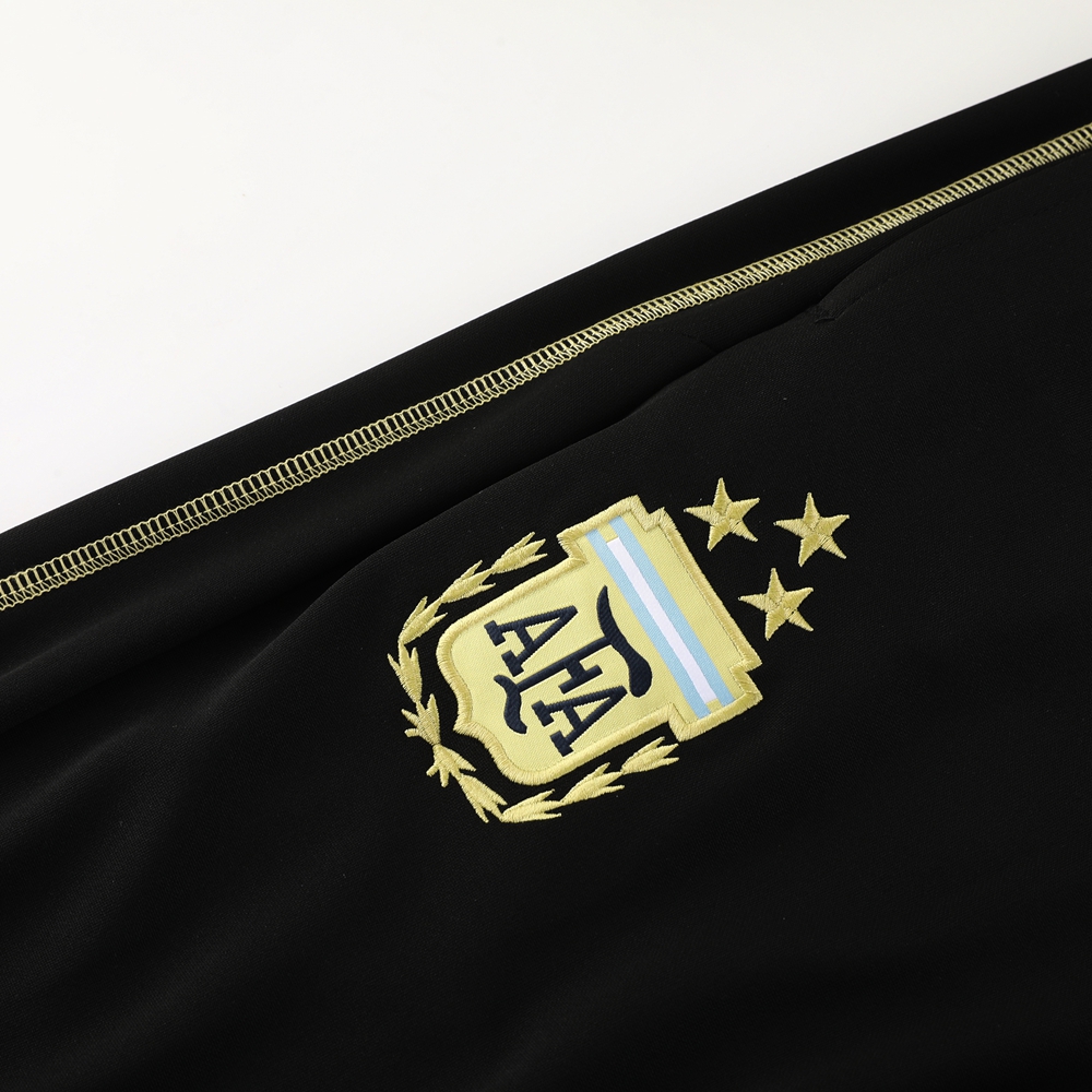 Argentina 23-24 Long Sleeve Training Set - Black